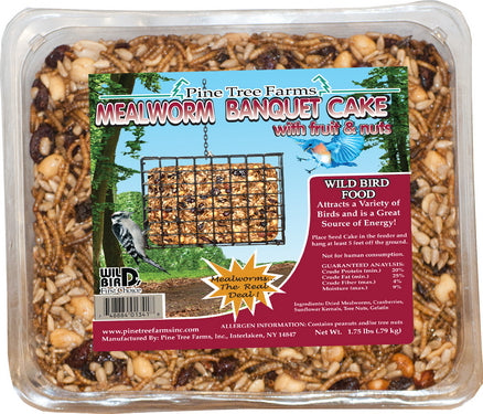 PINE TREE MEALWORM CAKE 1.75LB