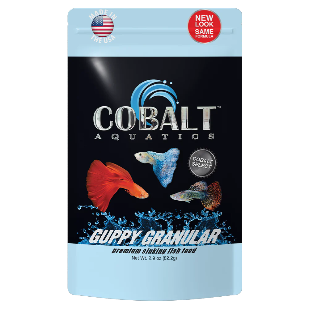 COBALT GUPPY GRANULAR POUCH 2.9OZ