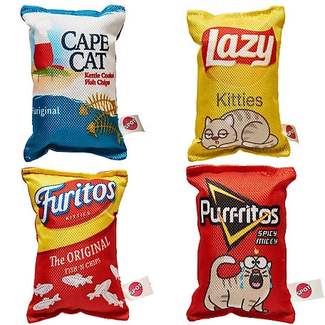 ETHICAL FUN FOOD KITTY CHIPS 5"
