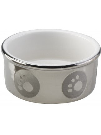 ETHICAL PAWPRINT TITANIUM DISH