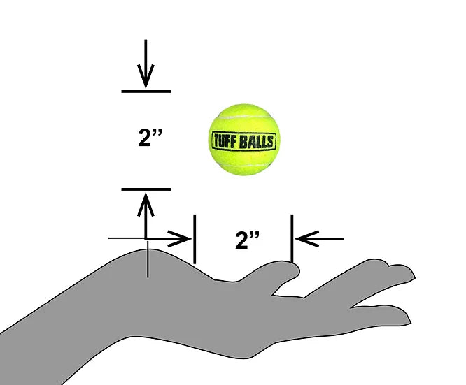 TINY TOTS MINI TUFF BALLS 1.5" 2-Pk