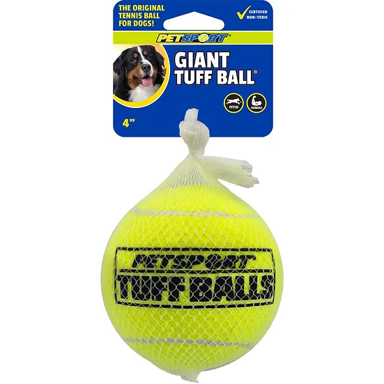 PETSPORT GIANT TUFF BALLS 4"