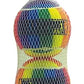 PETSPORT TUFF RAINBOW SQUEAK BALLS 2.5" 3-Pk