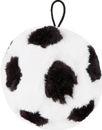 ETHICAL PLUSH SOCCERBALL DOG TOY 4.5-in