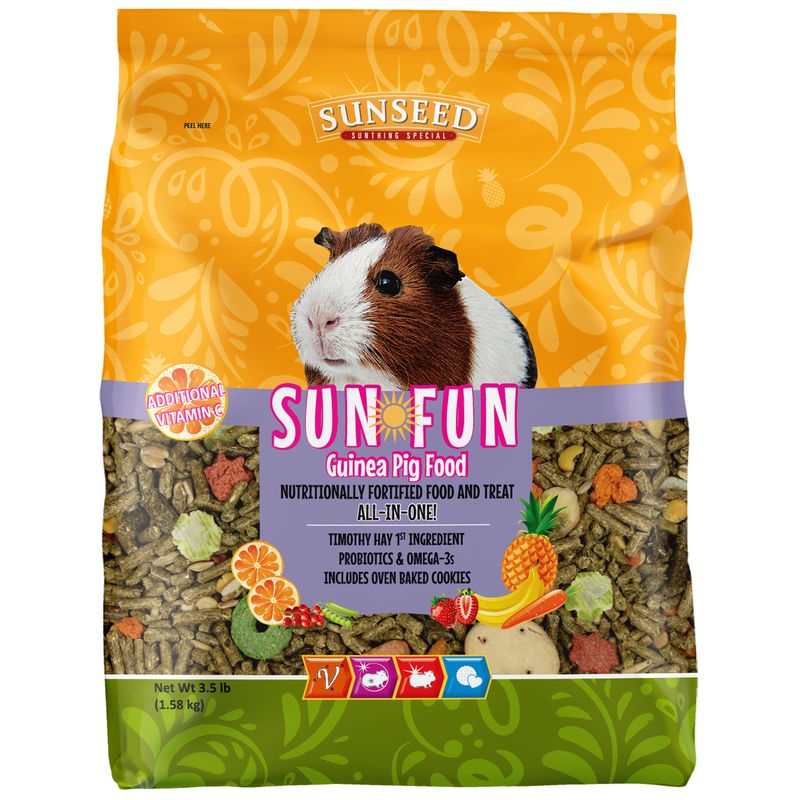 SUNSEED SUN-FUN GUINEA PIG 3.5LB