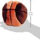 ETHICAL PLUSH BASKETBALL DOG TOY 4.5-in