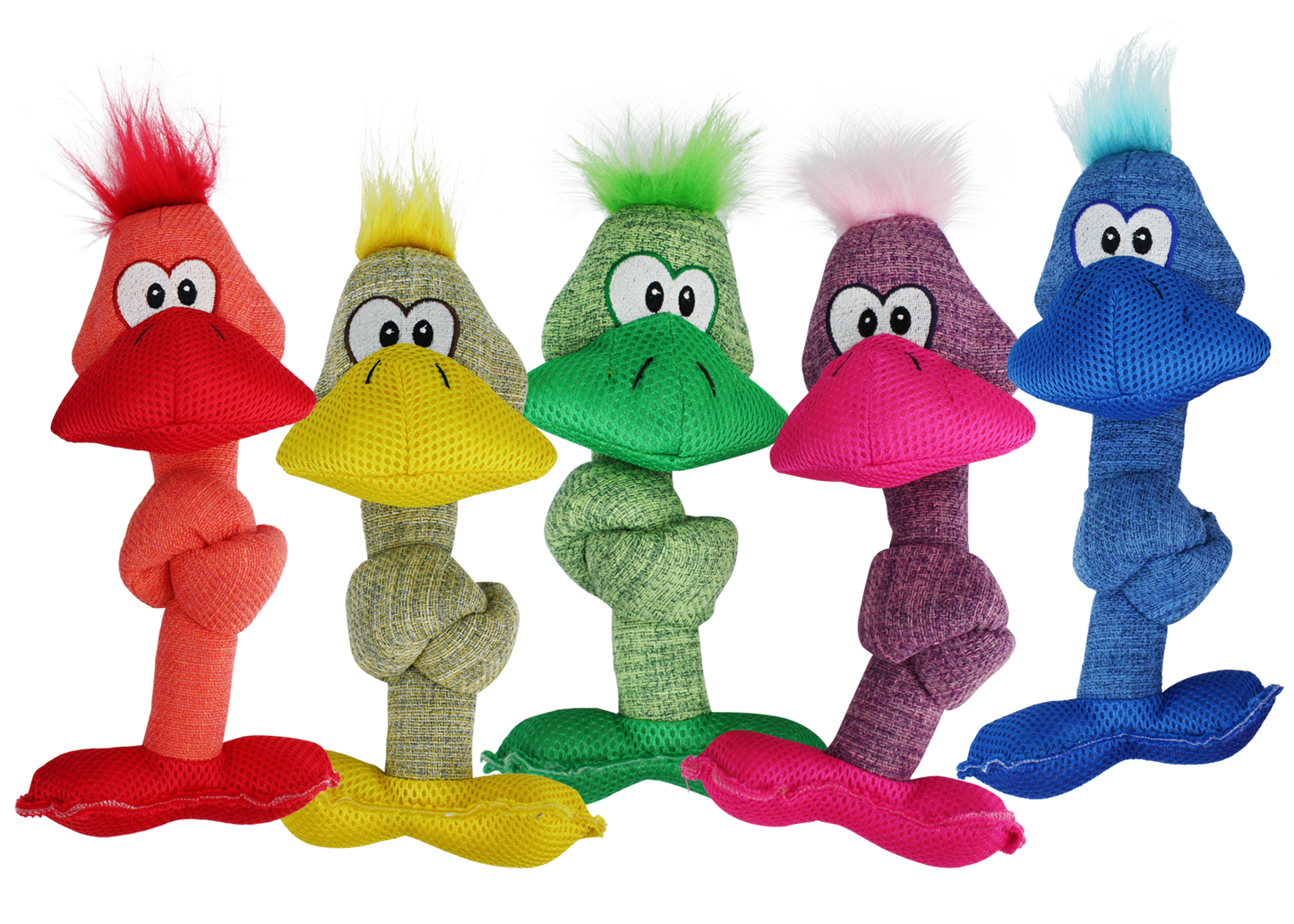 MULTIPET KNOTTED DUCKS 11-in