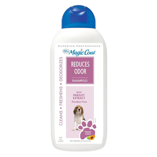 4 PAWS Magic Coat Papaya Scented Odor Reducing Dog Shampoo