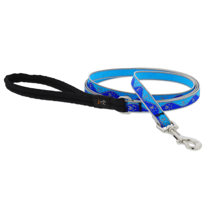 LUPINE High Lights BLUE Paws 6ft Leashes