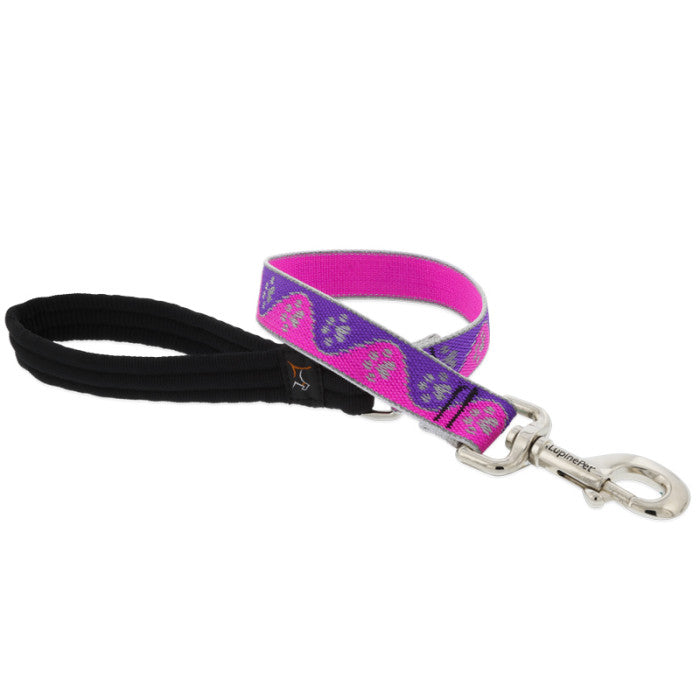 LUPINE High Lights Pink Paws Leashes