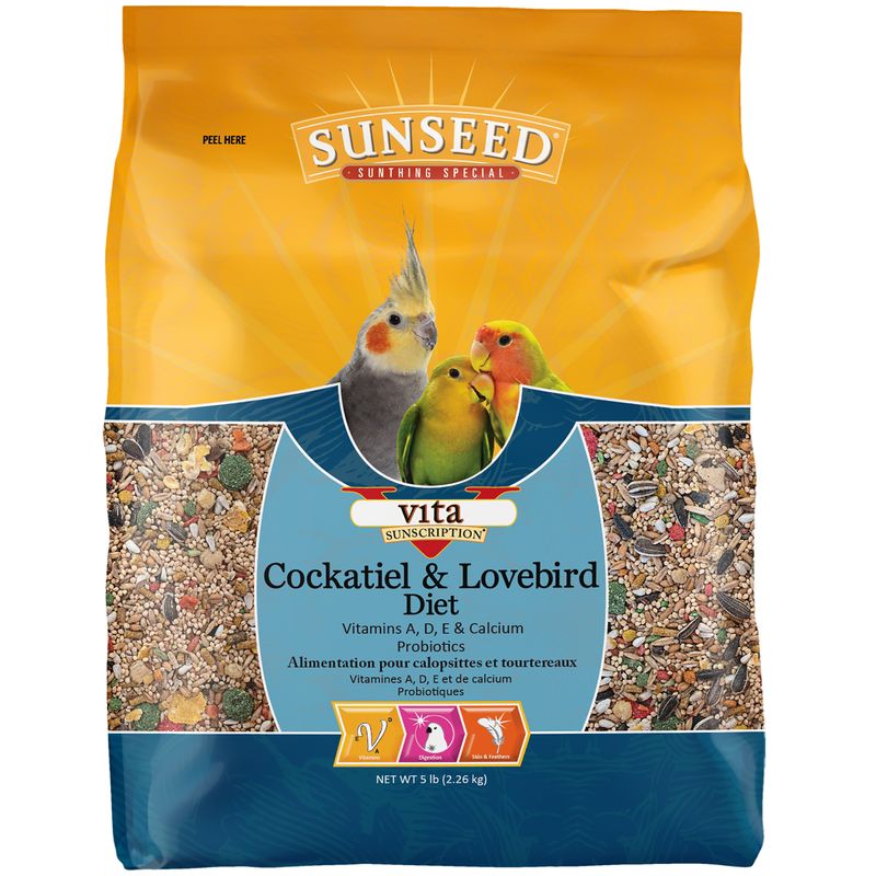 SUNSEED VITA COCKATIEL & LOVEBIRD DIET