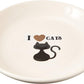 ETHICAL I LOVE CATS SAUCER 5"