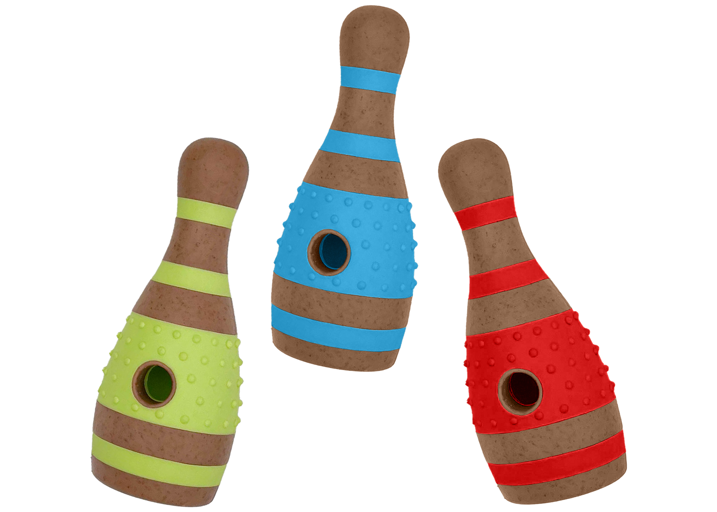 MULTIPET BAMBOO BOWLING PIN 6"