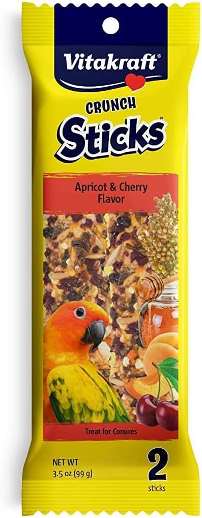 VITA CRUNCH STICKS APRICOT & CHERRY 3.5 oz