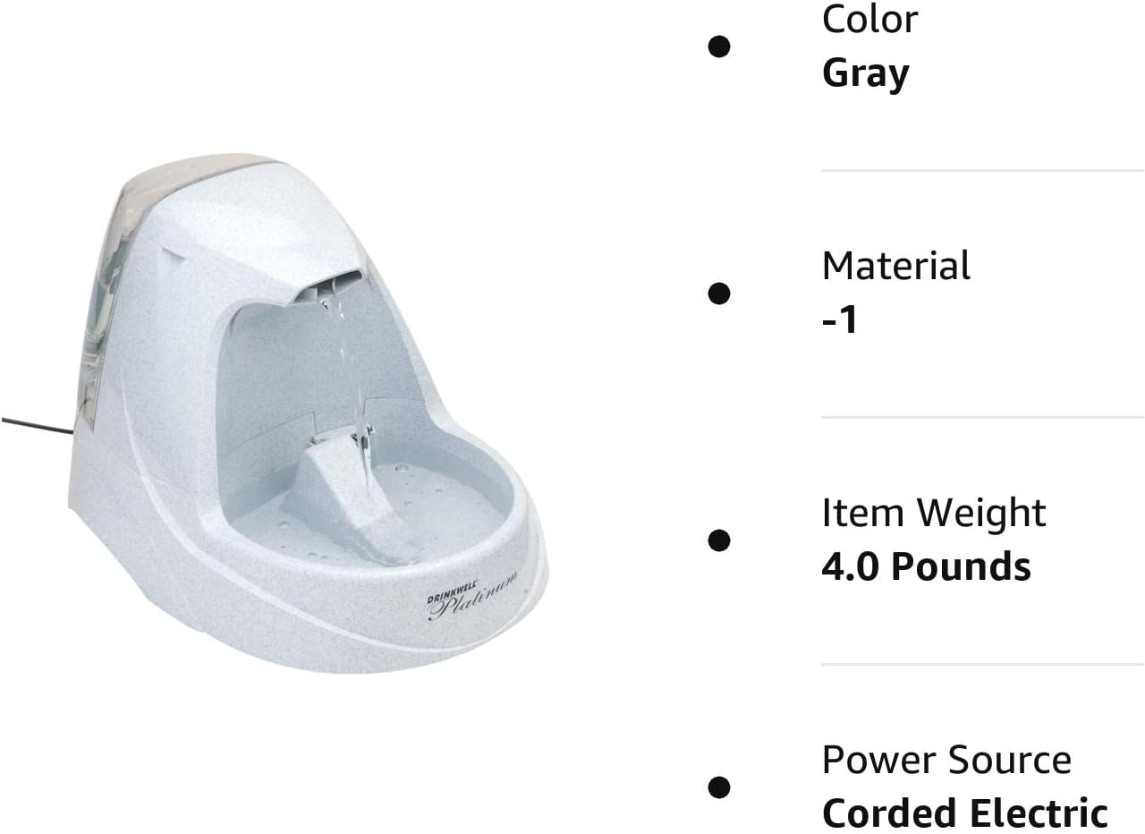 PET SAFE DRINKWELL PLATINUM FOUNTAIN