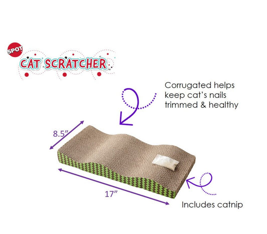 SPOT WAVE CAT SCRATCHER