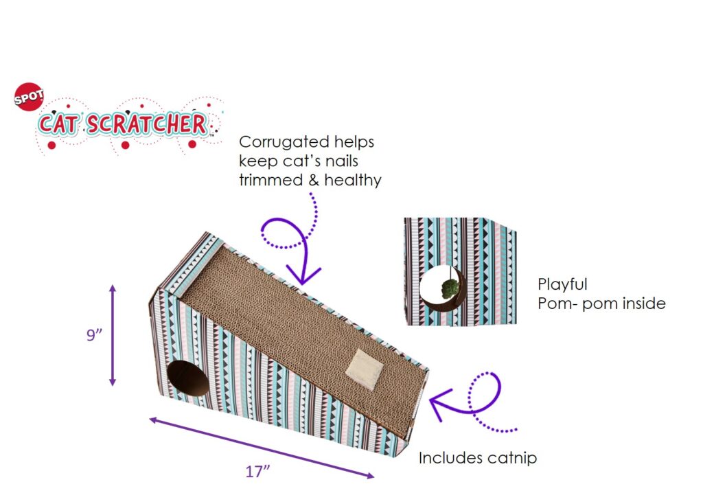 SPOT RAMP CAT SCRATCHER