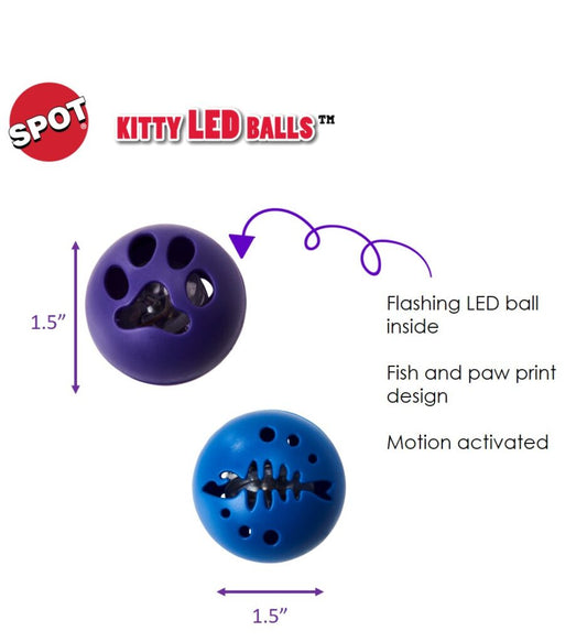 KITTY LED BALLS 2 PACK