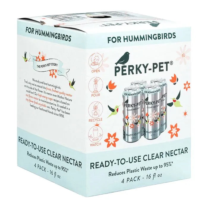 PERKY PET READY TO USE NECTAR (CLEAR) 16oz cans