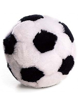 ETHICAL PLUSH SOCCERBALL DOG TOY 4.5-in