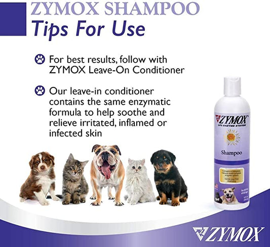 ZYMOX ADVANCED SHAMPOO 12oz