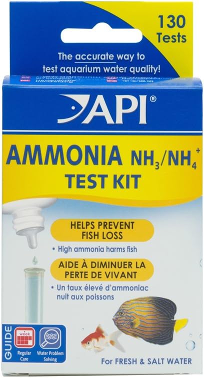 API AMMONIA 130-TEST FRESH OR SALT WATER TEST KIT