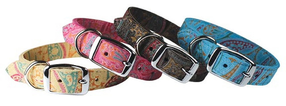 The Paisley Collection Dog Collars by OmniPet