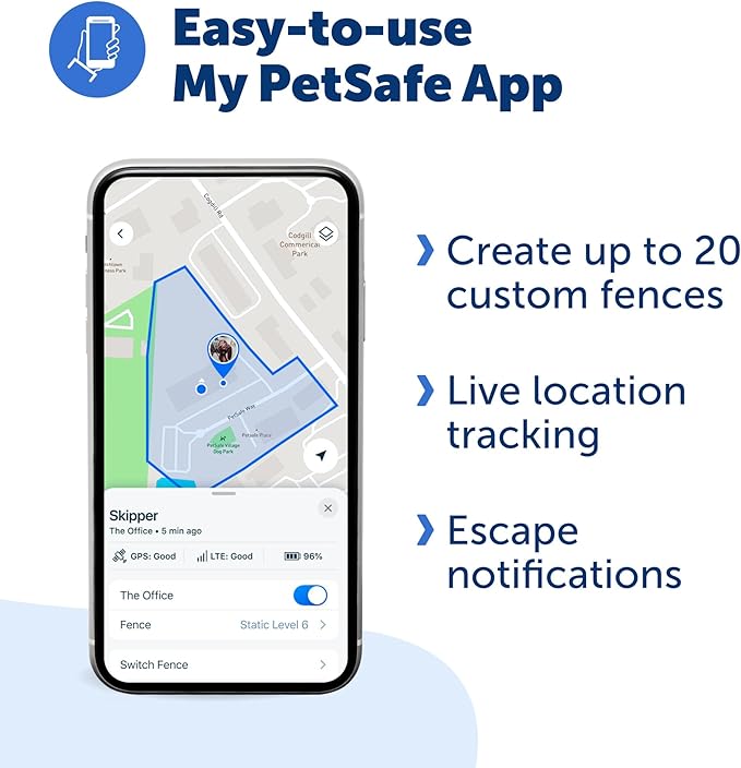 PetSafe GPS tracking fence collar