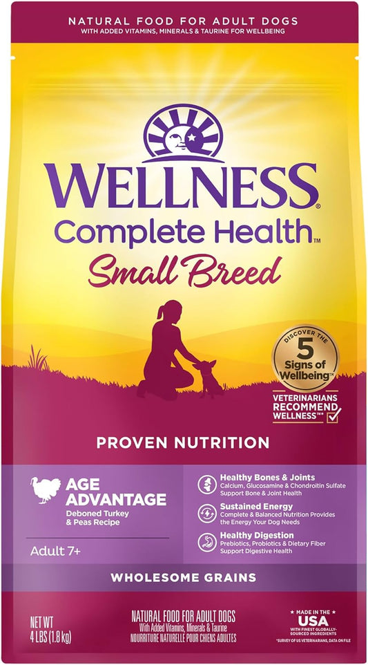 WELLNESS Small Breed Senior Dog Food