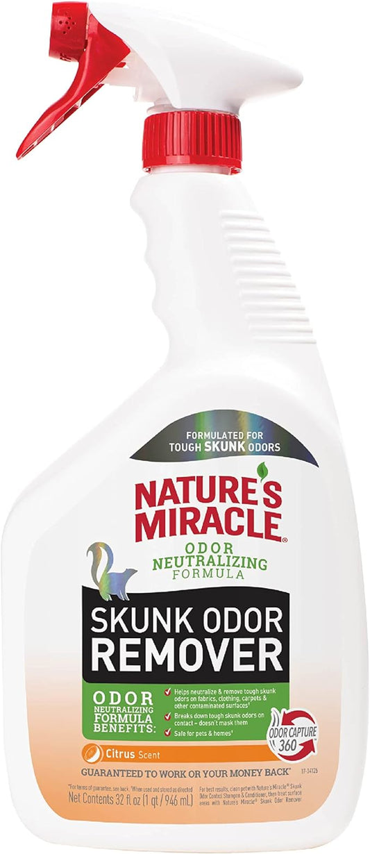 NATURE MIRACLE SKUNK ODOR REMOVER 32oz