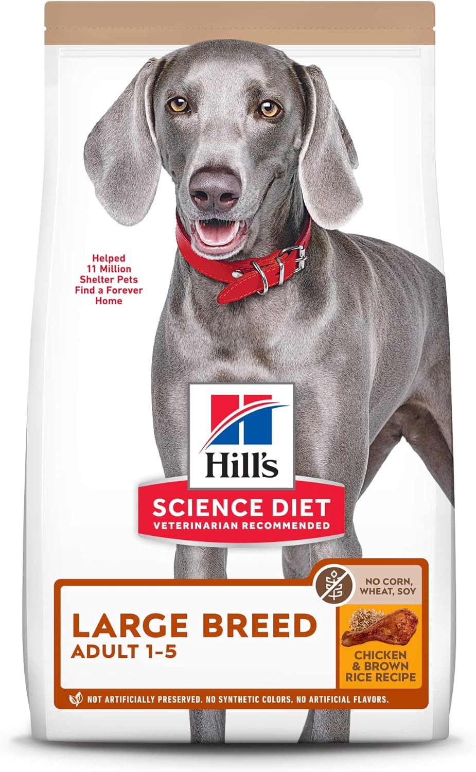 SCIENCE DIET K9 ADULT LARGE BREED NO CORN, WHEAT OR SOY 30lb