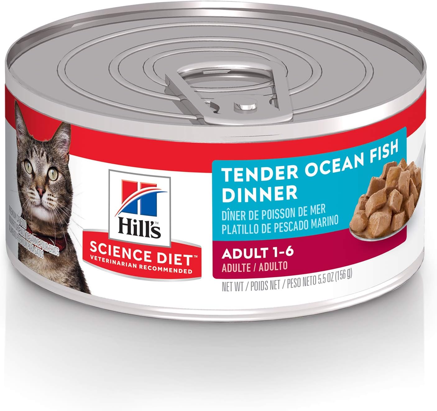 SCIENCE CAT ADULT INDOOR OCEAN FISH 5.5oz