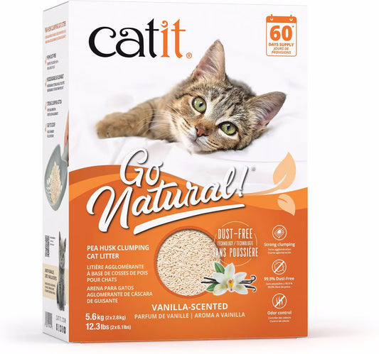 Catit Go Natural Pea Husk Clumping Cat Litter