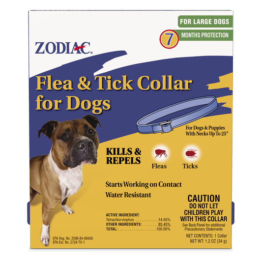 ZODIAC  Flea & Tick Collar for Dogs