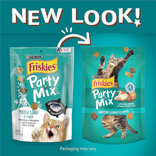 Friskies Party Mix Meow Luau Crunch 2.1 oz