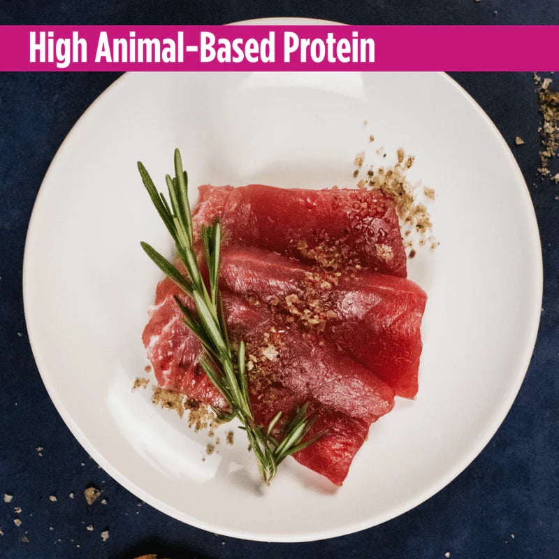 NULO CAT FREESTYLE SHREDDED BEEF & RAINBOW TROUT RECIPE 3oz