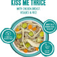 Weruva Best Fido Friend Chicken, Veggies & Rice "Kiss Me Thrice" 2.75oz