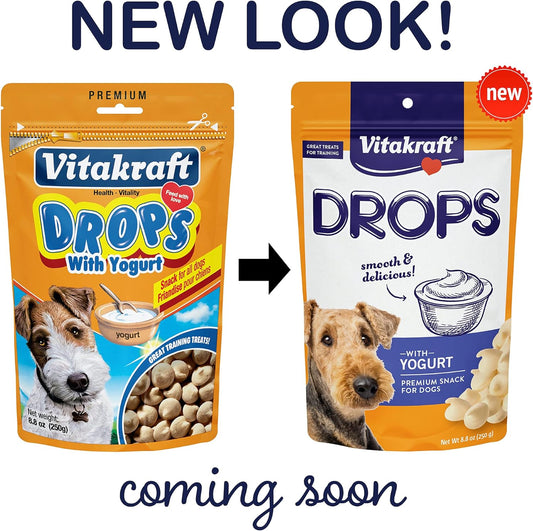 VITAKRAFT YOGURT DROPS TREATS FOR DOGS 8.8oz