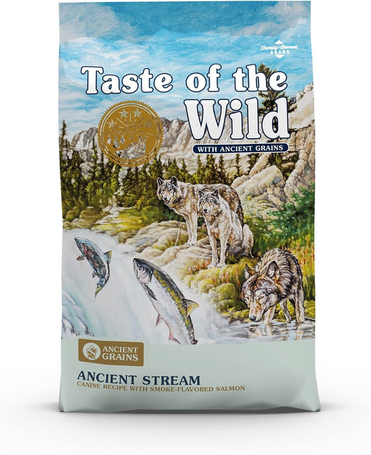 Taste of The Wild "Ancient Streem" Canine recipe with Smoke flavored Salmon