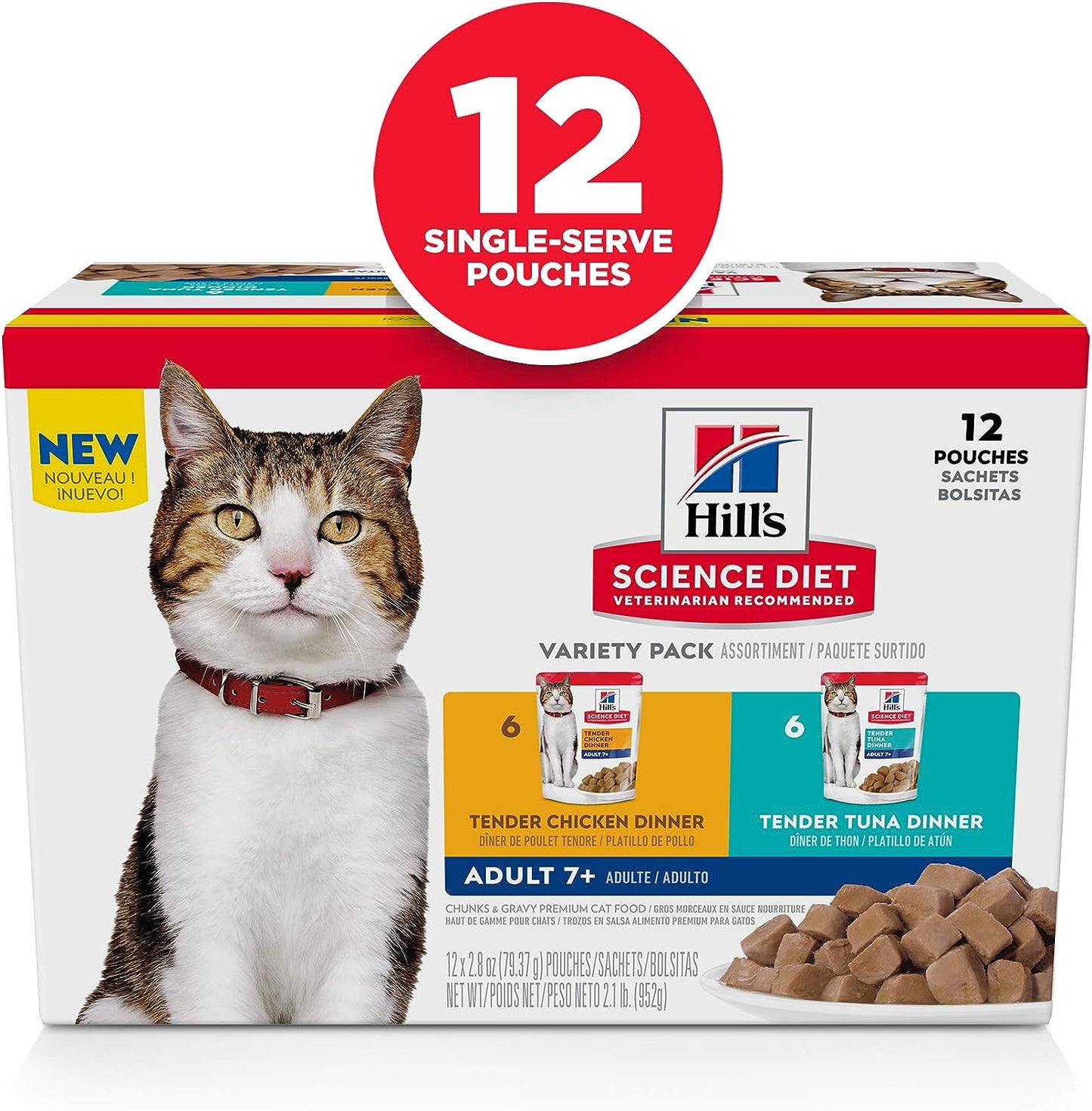 SCIENCE CAT AD 7+ TENDER VARIETY PK