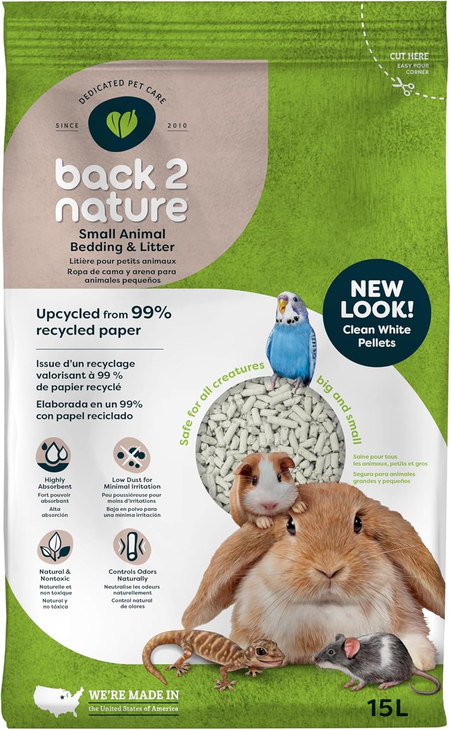 Back 2 Nature Small Animal Bedding & Litter