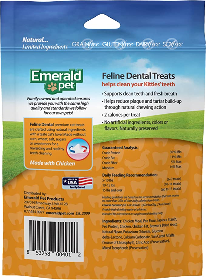 Emerald pet clearance canine dental treats