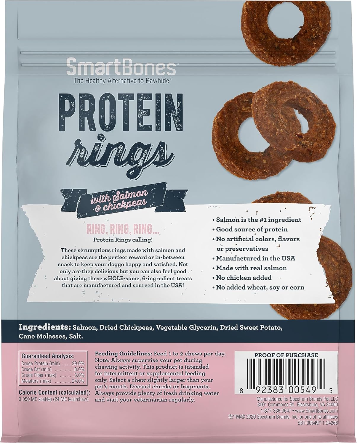 Smartbone Salmon & Chickpea Protein Rings