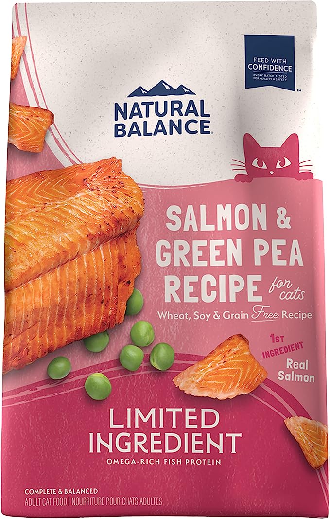 Natural Balance L.I.D. Limited Ingredient Diets Green Pea & Salmon Dry Cat Food