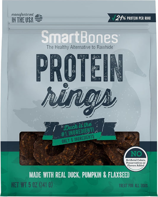 Smartbone Duck, Pumpkin & Flaxseed Protein Rings