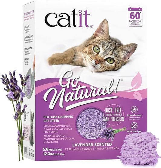 Catit Go Natural Pea Husk Clumping Cat Liter