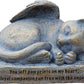 ROMAN CAT WITH WINGS STATUE