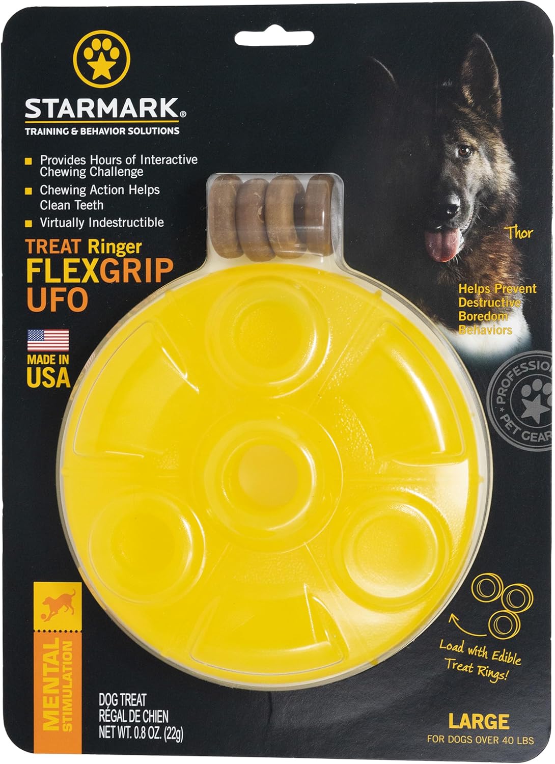 STARMARK Treat Ringer FlexGrip UFO