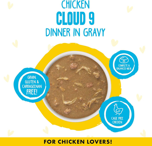 Weruva Best Feline Friend "Cloud 9" Chicken dinner in gravy