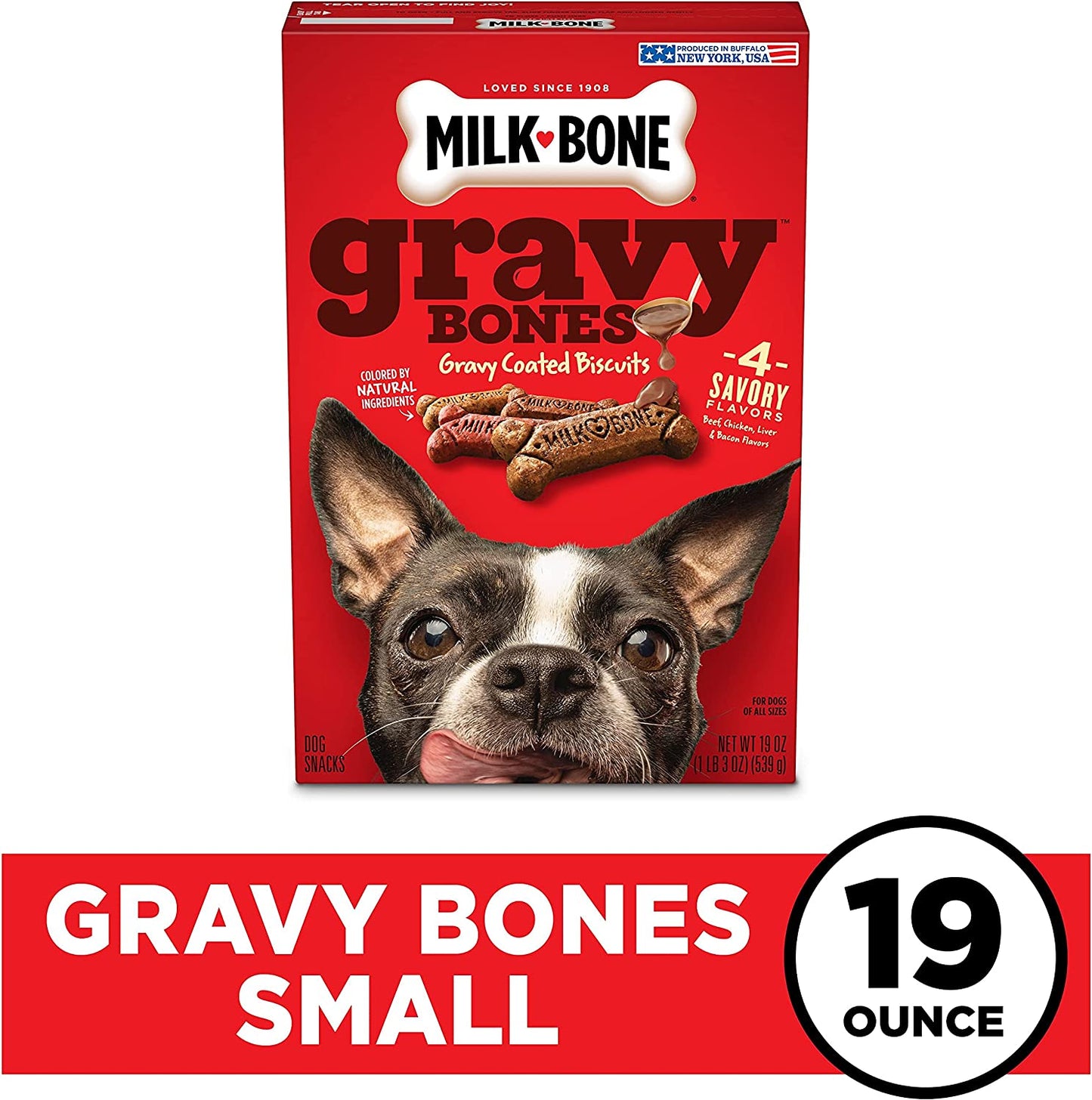 MILK BONE GRAVY SM MD19z